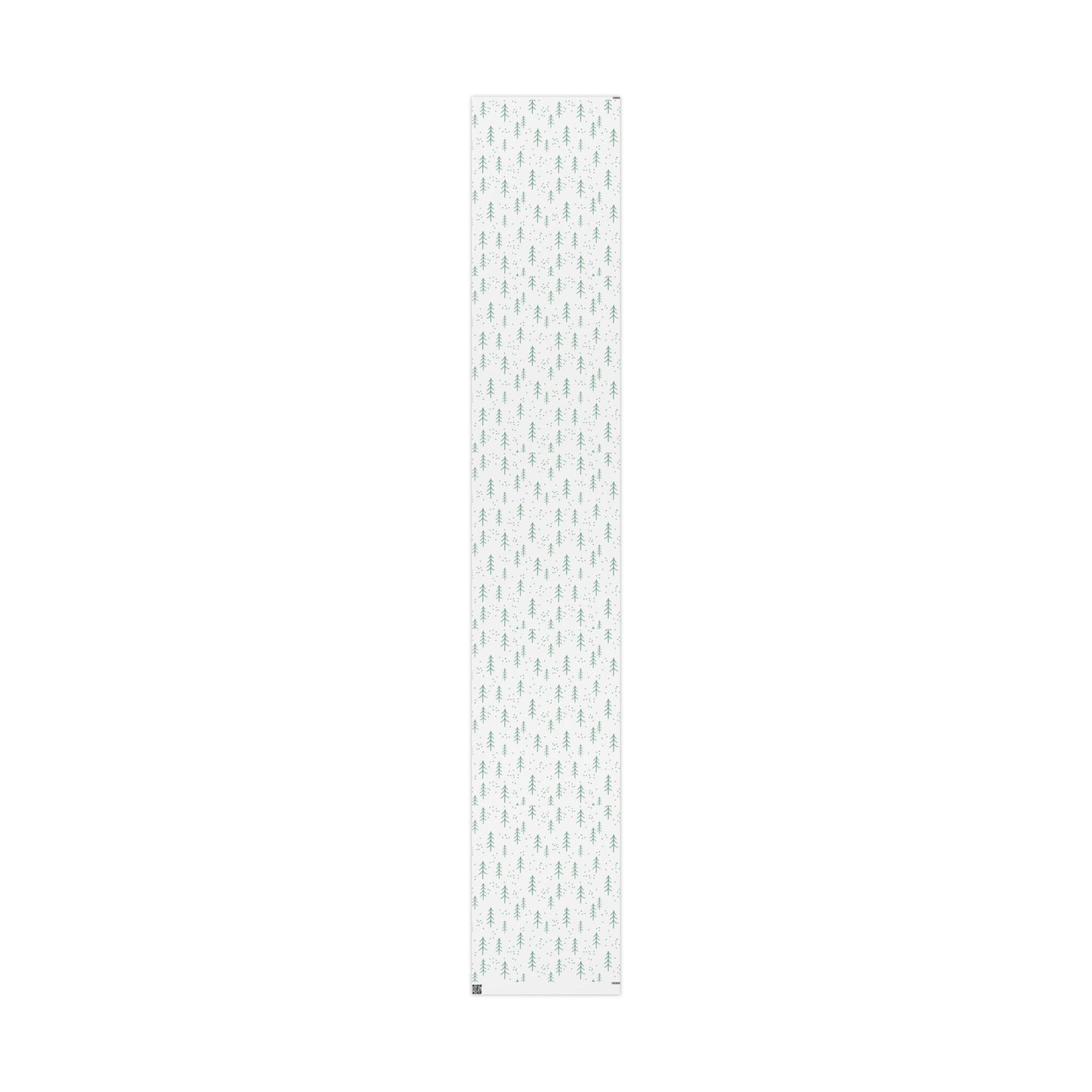 Mint Christmas Tree Wrapping Paper Roll – Minimal Floral Gift Wrap