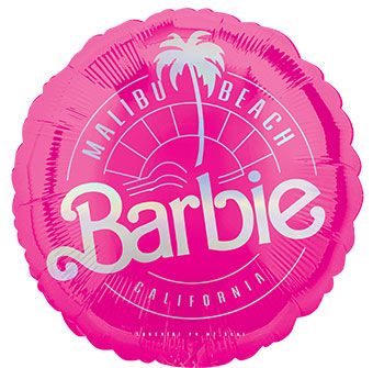 Barbie Round 18" | Foil Balloon