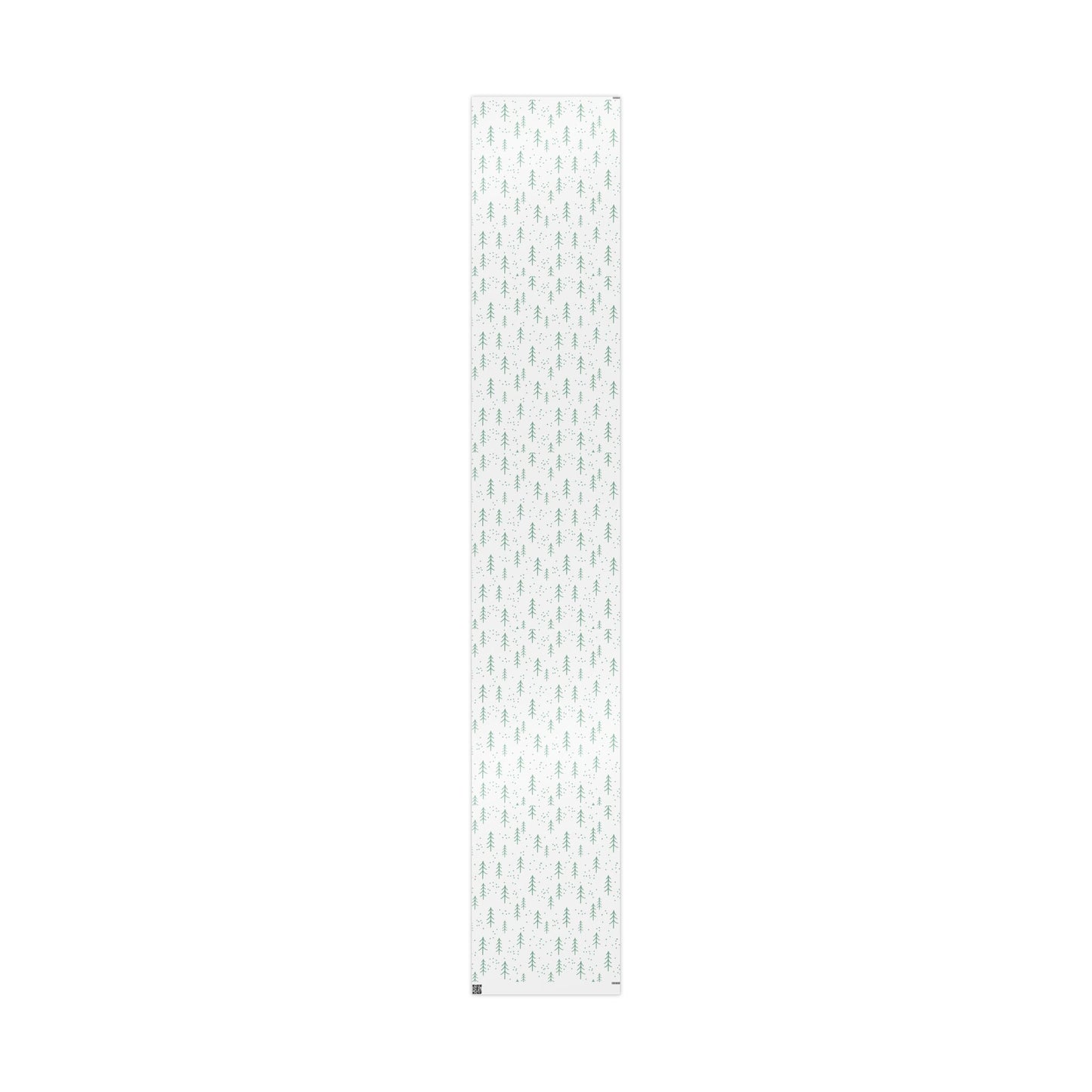Mint Christmas Tree Wrapping Paper Roll – Minimal Floral Gift Wrap