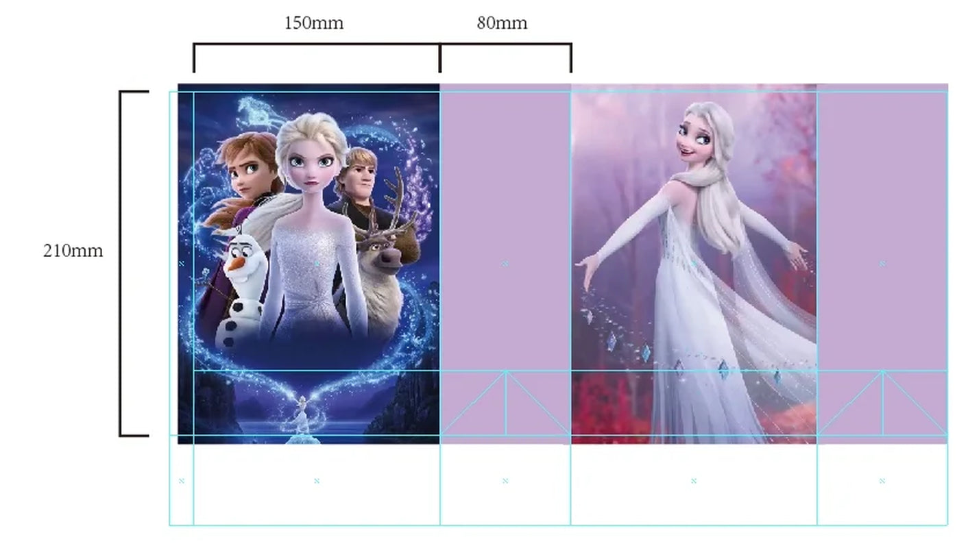 16Pcs Princess Party Favors Bags Birthday Party Supplies Animation Goodie Paper Bags Candy Bags Party Gift Bags for Girls Birthdays Baby Shower School Classroom Rewards Prizes