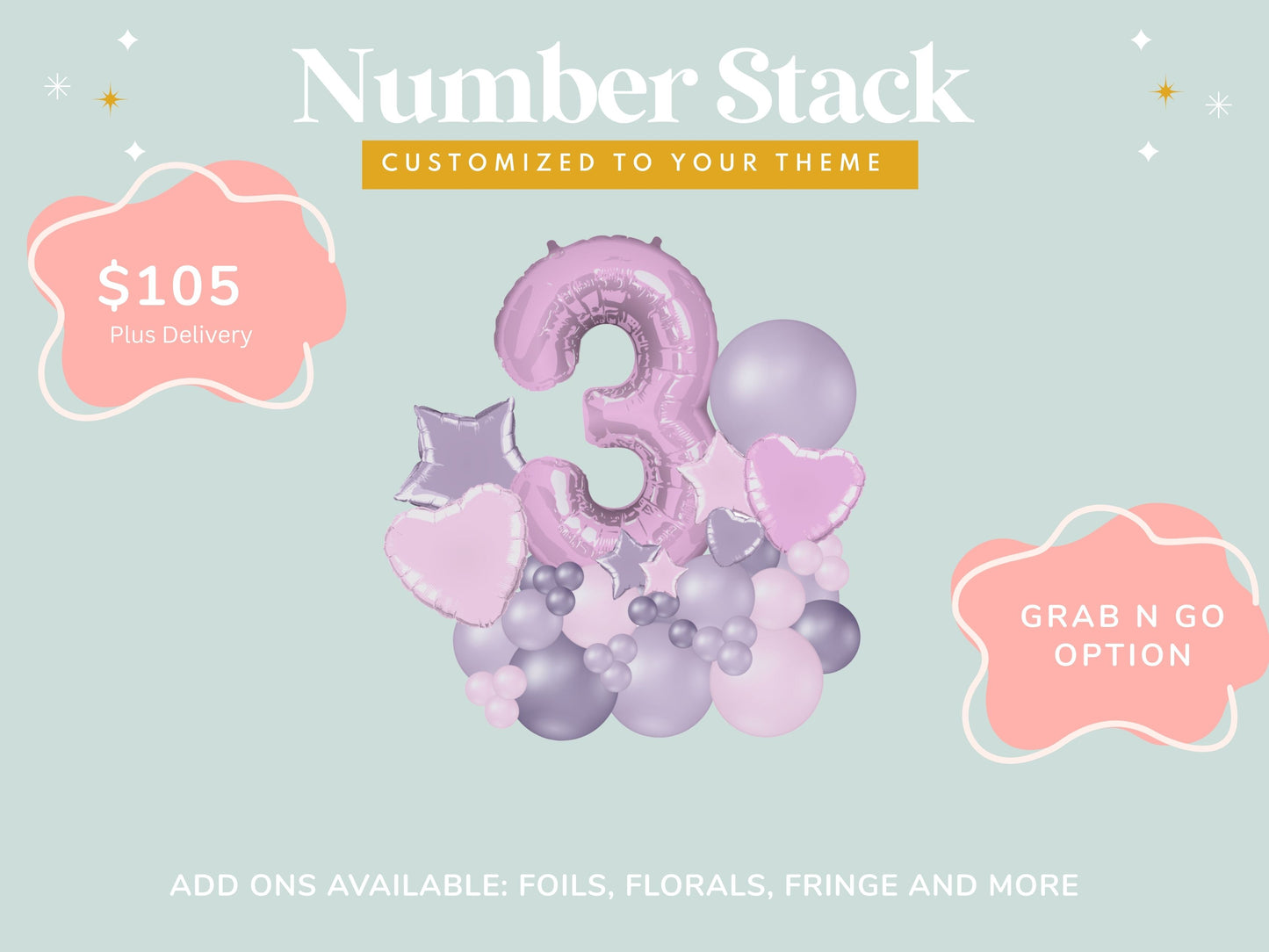 Grab n Go Number Stack