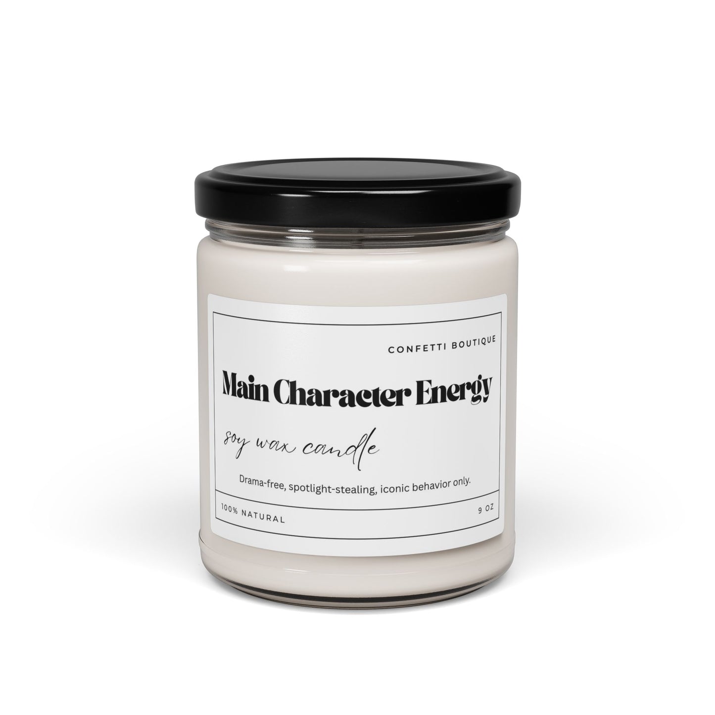 MAIN CHARACTER ENERGY — Peppered Passionfruit Candle 9 oz
