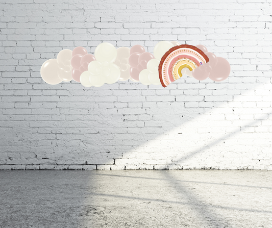 Grab n Go Boho Nuetrals Balloon Garland