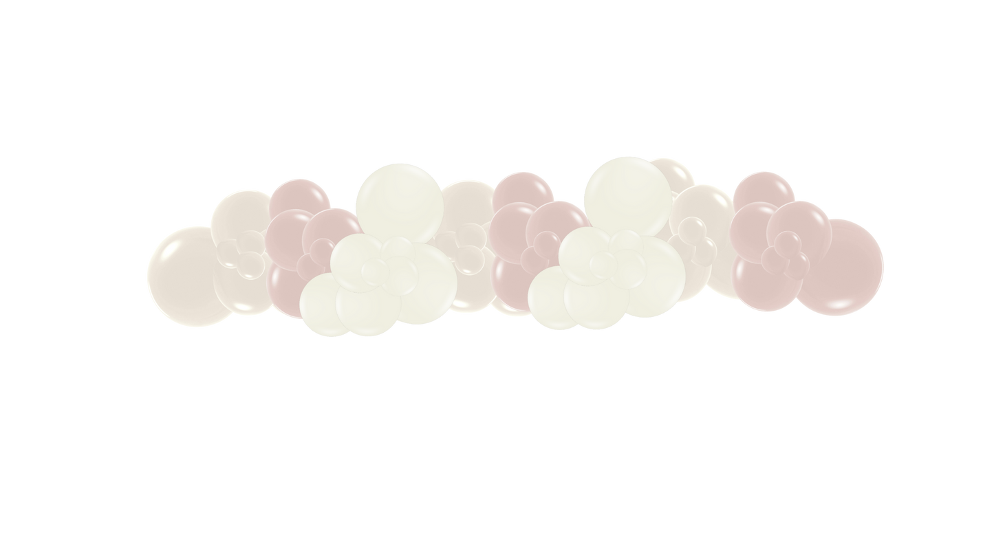 Boho Neutrals DIY Balloon Garland Kit (8 ft) – Tuftex Colors + Foil Balloon | Confetti Balloons & Party Boutique
