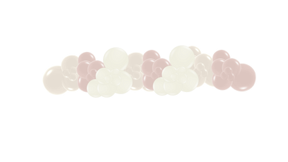 Boho Neutrals DIY Balloon Garland Kit (8 ft) – Tuftex Colors + Foil Balloon | Confetti Balloons & Party Boutique