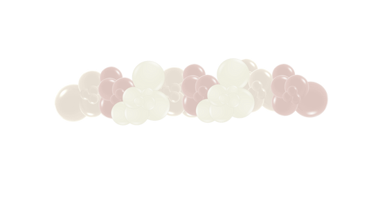 Boho Neutrals DIY Balloon Garland Kit (8 ft) – Tuftex Colors + Foil Balloon | Confetti Balloons & Party Boutique