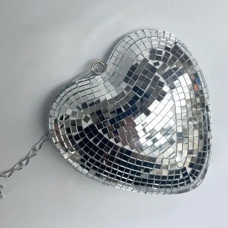 Heart Shape Disco Ball Reflective Glass