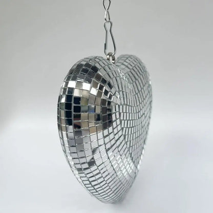 Heart Shape Disco Ball Reflective Glass