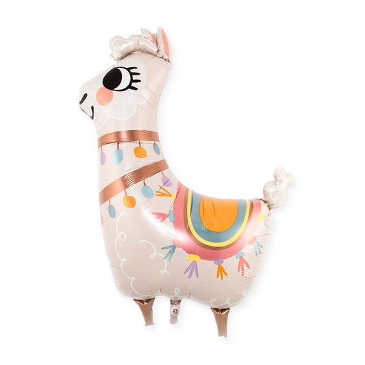 Mylar Foil Helium Party Balloon Decoration - Llama