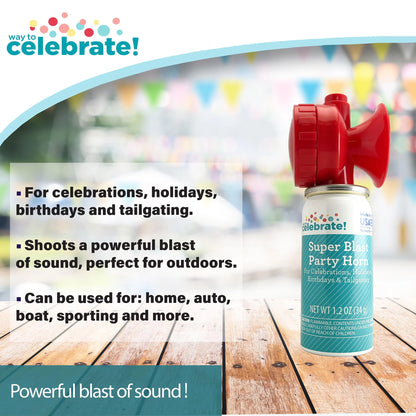 Super Blast Party Horn, 1.2 Oz, by